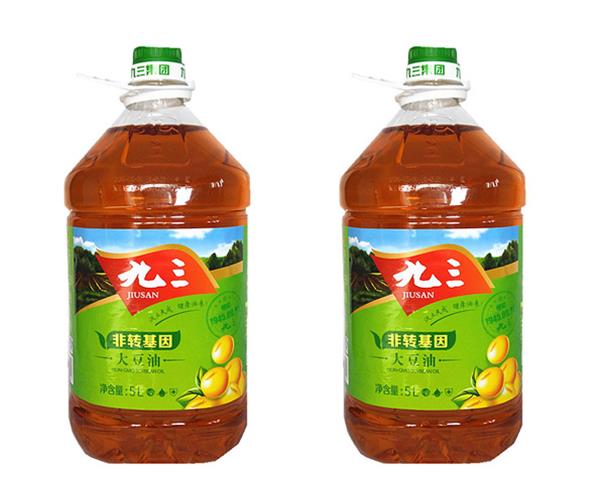 九三非转基因大豆油三级5l