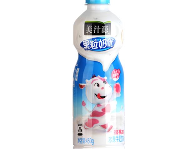 z美汁源果粒奶优(水润蜜桃风味)450ml